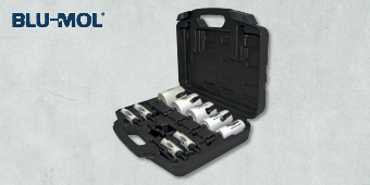 BLU–MOL QUICK CHANGE TCT HOLE SAW KIT 11PCE BLTCT7065–S1 BLU–MOL QUICK CHANGE TCT HOLE SAW KIT 11PCE BLTCT7065–S1
