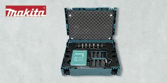MAKITA MAKPAC DRILL & SCREW BIT 62PCE KIT B–53148 MAKITA MAKPAC DRILL & SCREW BIT 62PCE KIT B–53148
