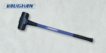 VAUGHAN 8LB SLEDGE HAMMER WITH FIBREGLASS HANDLE (910MM LONG) VSL8XF VAUGHAN 8LB SLEDGE HAMMER WITH FIBREGLASS HANDLE (910MM LONG) VSL8XF