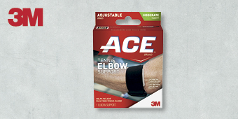 3M ACE SUPPORT ADJUSTABLE BRACES ONE SIZE ELBOW SUPPORT 3M ACE SUPPORT ADJUSTABLE BRACES ONE SIZE ELBOW SUPPORT