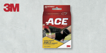 3M ACE SUPPORT ADJUSTABLE BRACES ONE SIZE ANKLE SUPPORT 3M ACE SUPPORT ADJUSTABLE BRACES ONE SIZE ANKLE SUPPORT