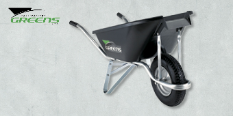 GREENS EZIPOUR BOLTFREE WHEELBARROW 72L GREENS EZIPOUR BOLTFREE WHEELBARROW 72L