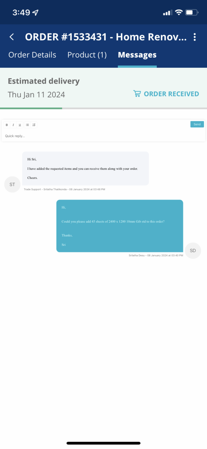 Next level trade support PlaceMakers
