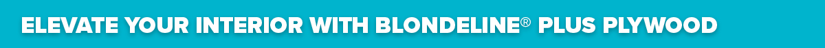 Elevate your interior with BlondeLine Plus plywood